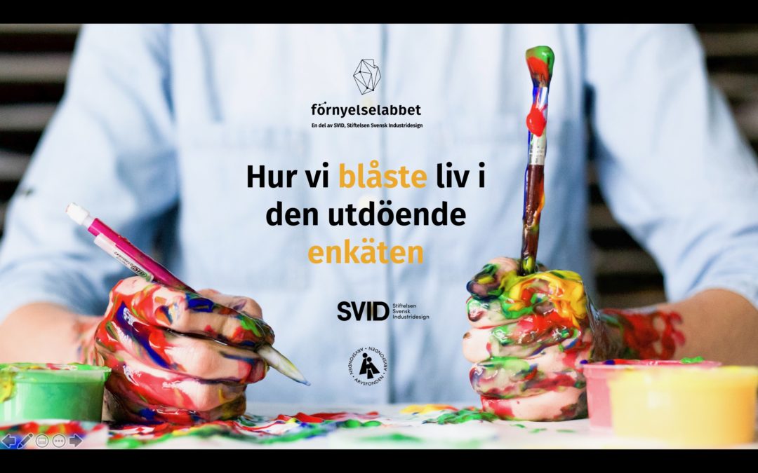 Hur vi blåste liv i den utdöende enkäten