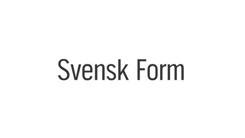 Svensk Form